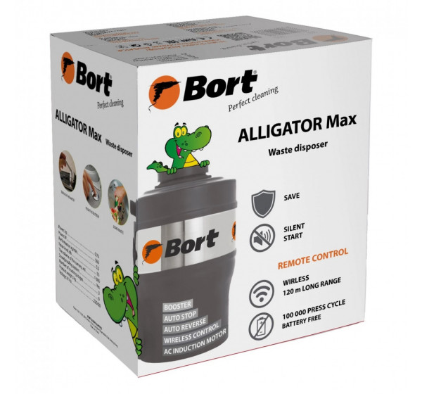 Измельчитель пищевых отходов Bort Alligator Max (93410778) #6