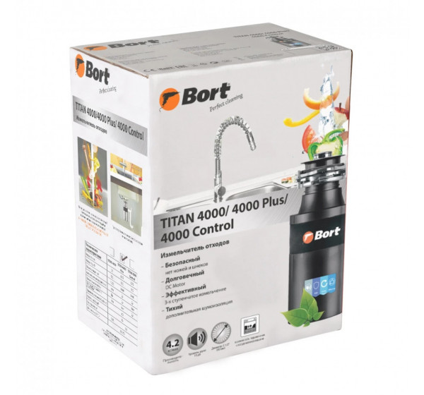 Измельчитель пищевых отходов Bort TITAN 4000 Plus (91275776) #7